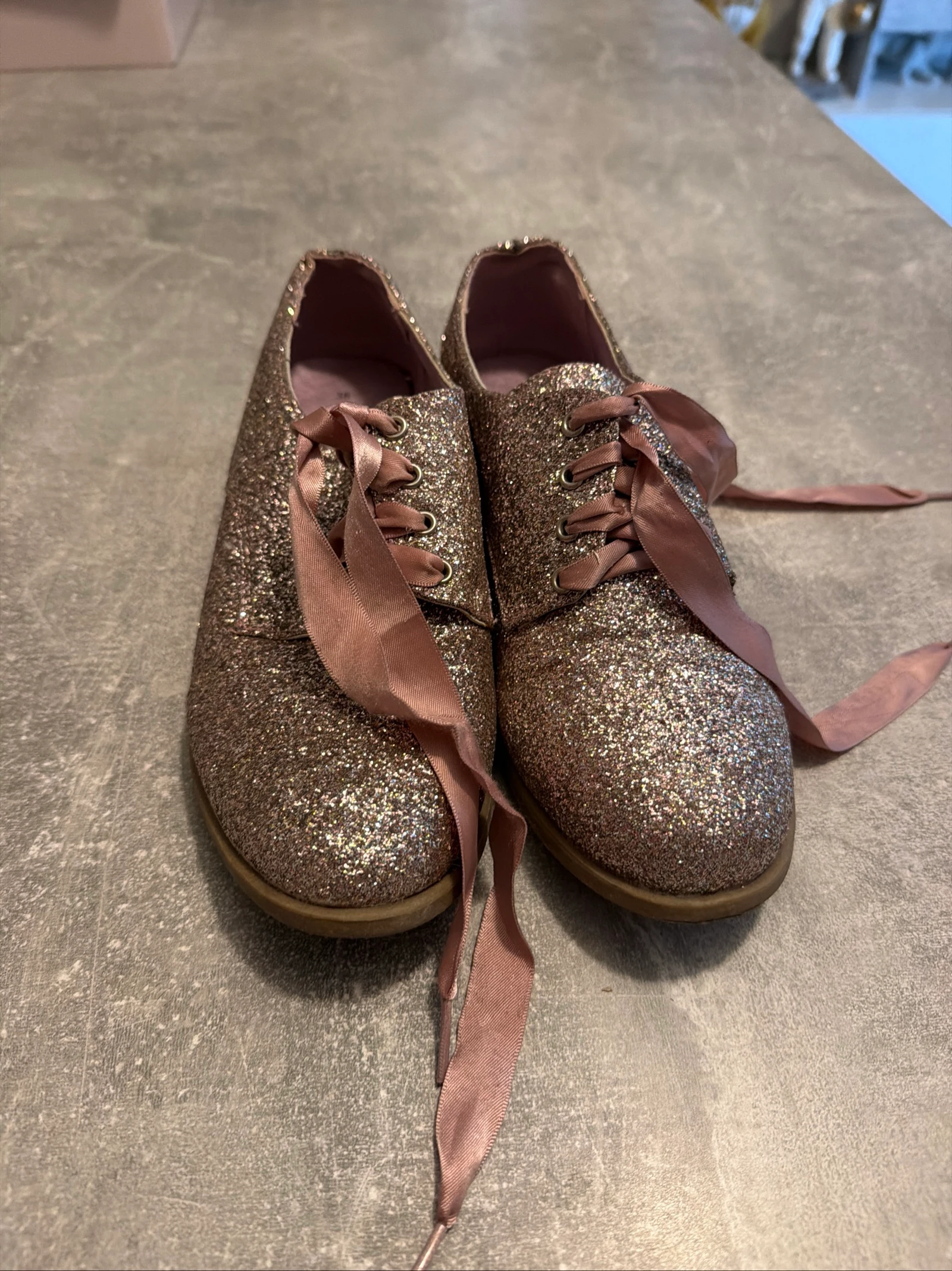 Chaussure rose pailletés miss liberto 38 bon état  – photo 3